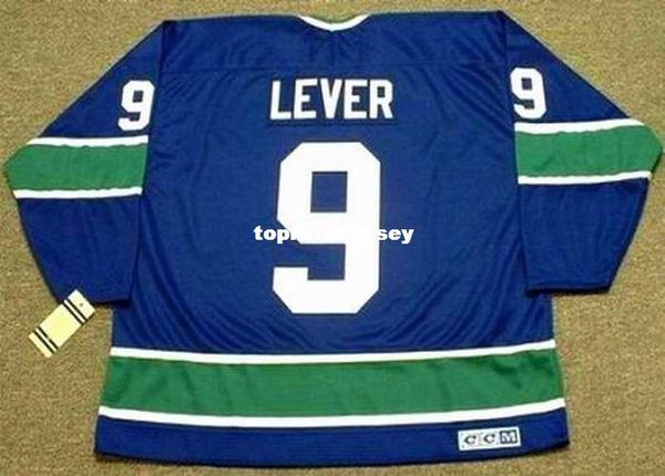 

wholesale mens don lever vancouver canucks 1974 ccm vintage retro hockey jersey, Black;red
