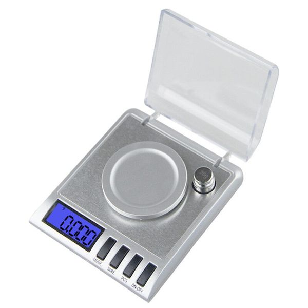 

50g*0.001g mini high precision digital weighing tools medical laboratory jewelry balance digital pocket scale with calibration weight scale
