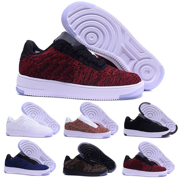 nike air force 1 flyknit rojas