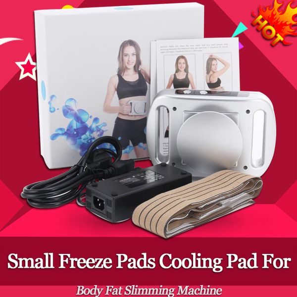 

2019 protable mini fat ing body slimming machine cooling pad for belly fat removal portable home use ce approval dhl