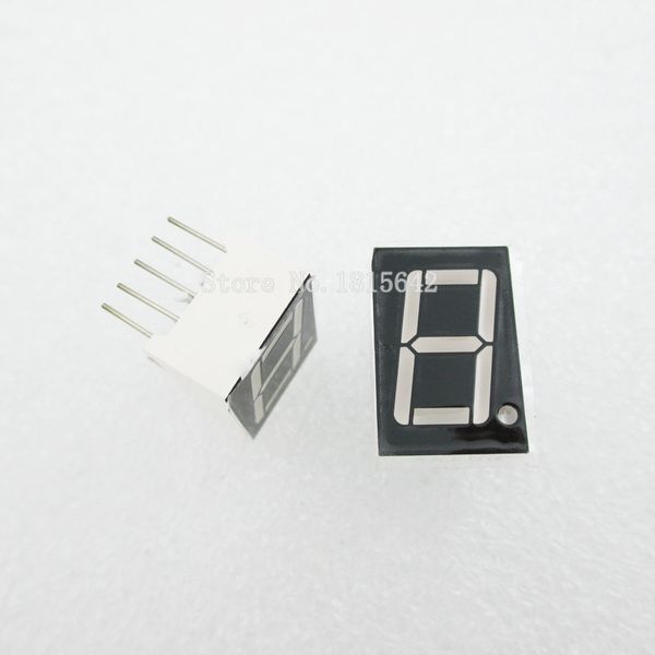 

10pcs/lot 1 bit 1bit digital tube common anode positive digital tube 0.56" 0.56in. red led display 7 segment digit