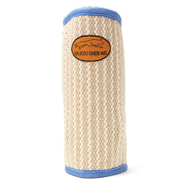 

outdoor jute dog bite protection arm sleeve for training young dogs police schutzhund,dog training bite sleeve arm protection for huntting, Black;gray