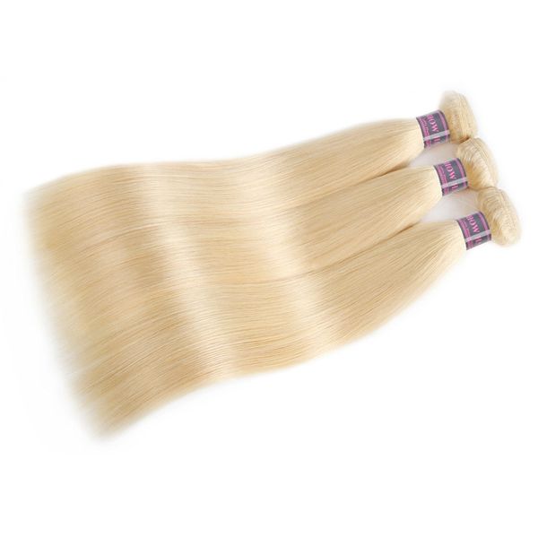 

sell 613 blonde hair 3bundles malaysian straight brazilian peruvian human hair extension 10inch to 28inch hair weave ing, Black