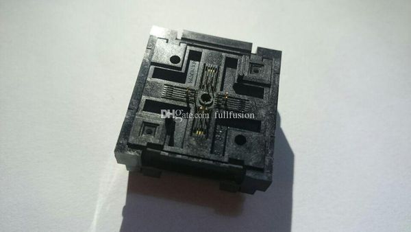 

qfn-12(20)b-0.5-02 enplas ic test socket qfn12pin 0.5mm pitch 3x3mm without center pin.