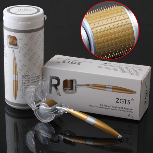 

zgts 192 titanium micro needles therapy derma roller for acne scar anti-aging skin care rejuvenation dermaroller