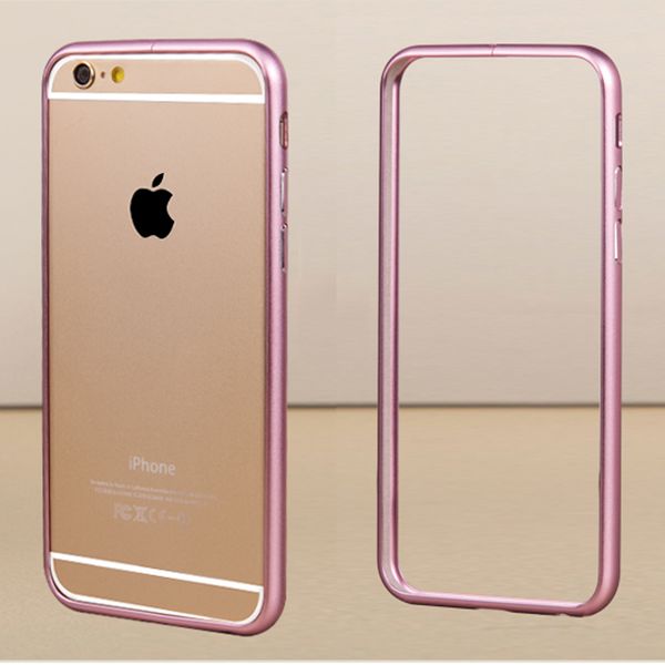 

for iphone 7 bumper case luxury aluminum pure color mobile case frame metal phone case cover coque