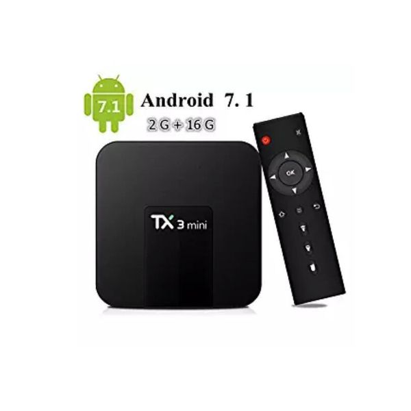 

Amlogic S905W TX3 Mini 2GB 16GB TV Box Quad-core Android 7.1 TV Streaming Boxes TX3-mini better than MXQ Android TV Box