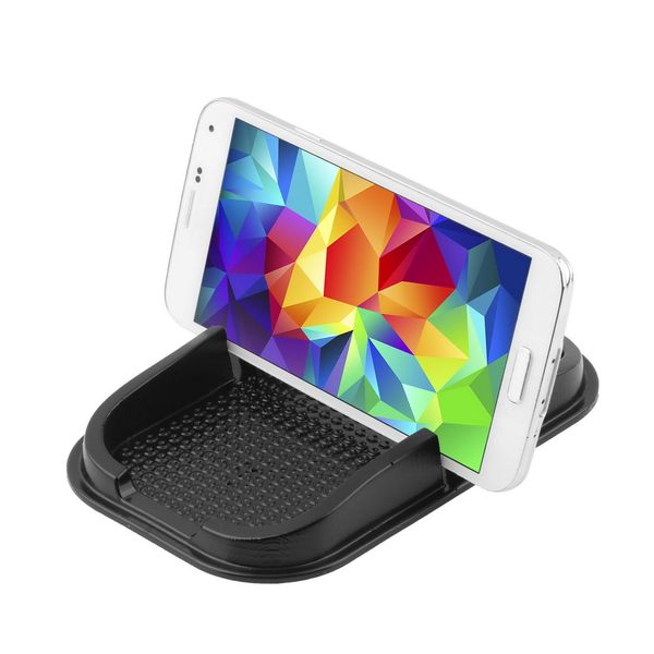 

soft car auto anti skidproof slip pad mat holder stand black for phones cellphone 300pcs/lot
