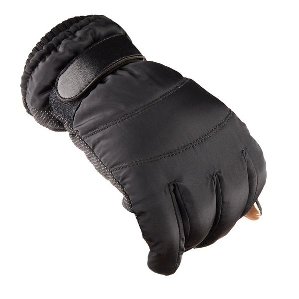 

skiing gloves men woman warm gloves retro thickened waterproof cold touchscreen plush cuff outdoors anti skid