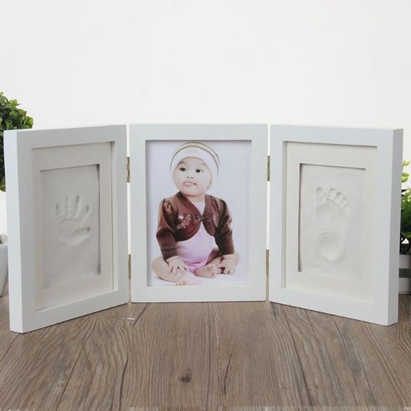 

p frame diy baby handprint footprint picture frames inkpad diy hanging wall picture home decorations print keepsake