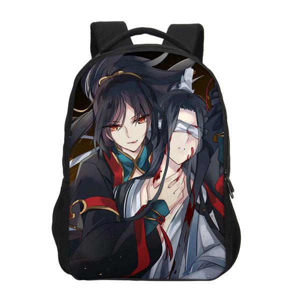 

fashion the founder of diabolism teenage boys students backpacks customized men lapshoulder bags casual child school bookbag