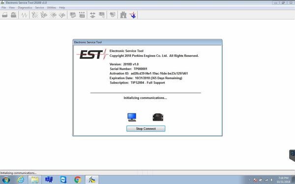 

est 2020a for perkins and for one pc installation