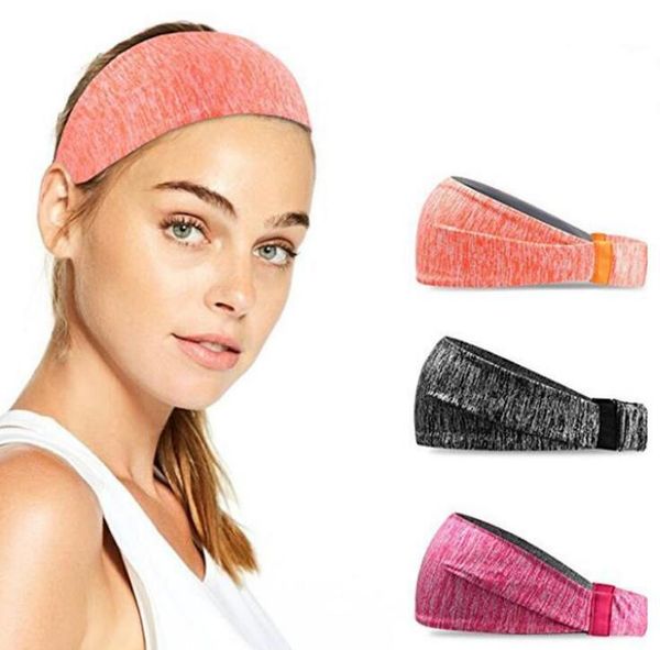 Alta elastic dupla face desgaste esporte headband warp warp faixa de cabelo yoga running estiramento faixas homens mulheres basquetebol tênis sweatband 13 cores
