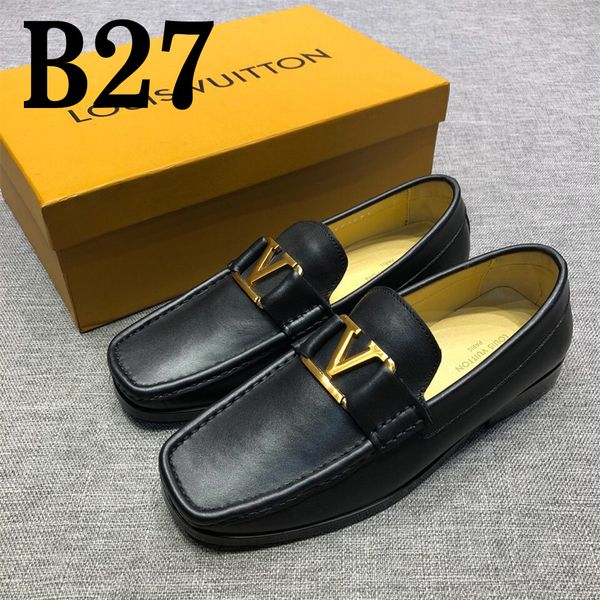 

2018 new brand genuine leather men's flats italy fashion leisure folding driving shoes men's loafers moccasins for men, Black