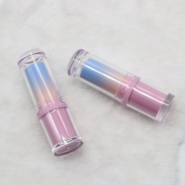 

new arrivals gradient pink round lipstick tubes empty lip gloss tube 12.1 diameter container diy lip balm tube f20173413