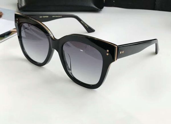 

gradient fashion grey black lens new women da occhiali dark sole sunglasses sunglasses gold with box, White;black