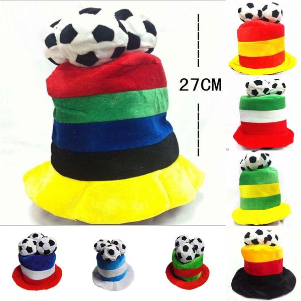 

wholesale fashion mix styles russia world cup football hats football fans headwear cheerleading team props caps, Blue;gray