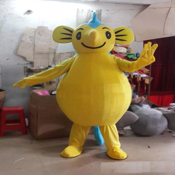 2018 vendita calda Sea Horse costume della mascotte cartone animato che esegue il costume Seamaster Cartoon Fancy Dress