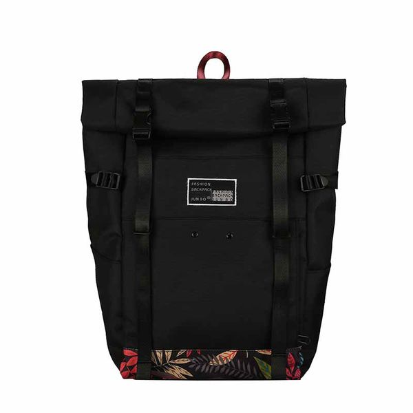 

2018 new men black backpacks teenager big capacity travel packs women anti-thief school bags for male lapbagpack