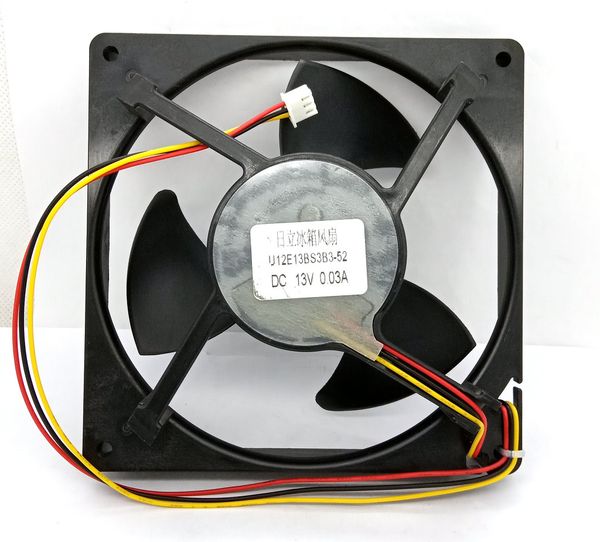 

оригинал nidec u12e13bs3b3-52 j23 dc13v 0.03 a 13 см холодильник водонепроницаемый статический вентилятор охлаждения