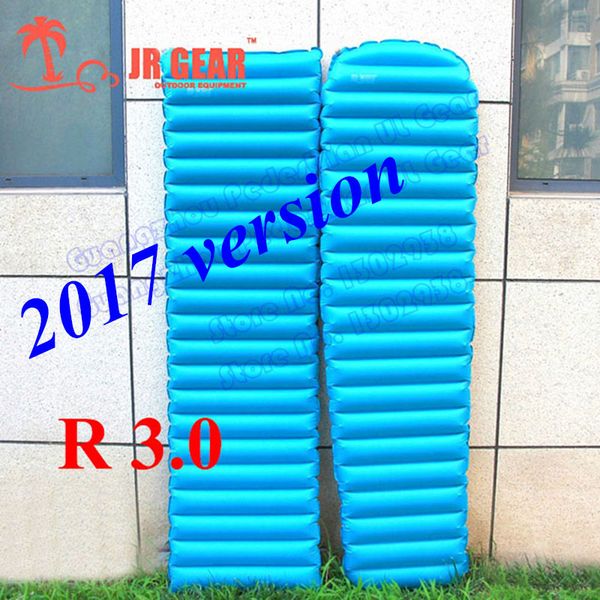 

2017 jr gear r 3.0 ultralight outdoor air mattress inflatable air mat with tpu flim camping sleeping pad