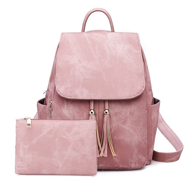 

2018 women backpack school backpack for girls fashion pu leather female school bags new shoulder bag