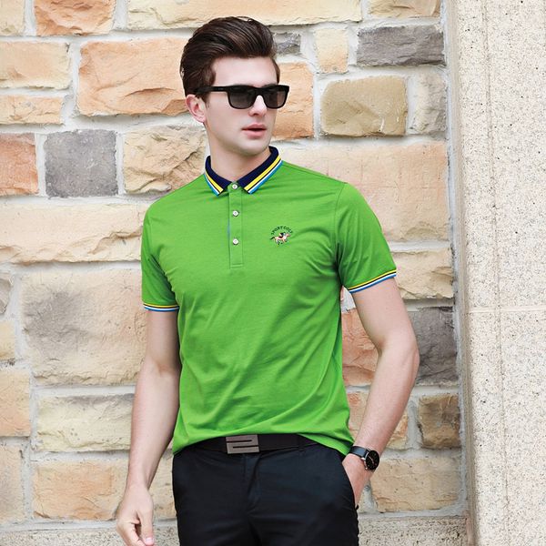 

2018 new casual shirt men solid brands turn-down collar men's s shirts cotton casual short sleeve male plus szie 3xl, White;black