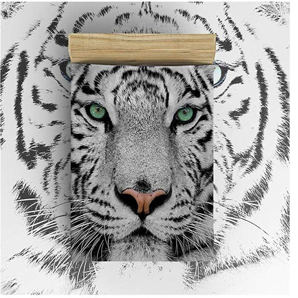 

flannel fleece blanket lightweight cozy bed sofa blankets super soft fabric tiger face