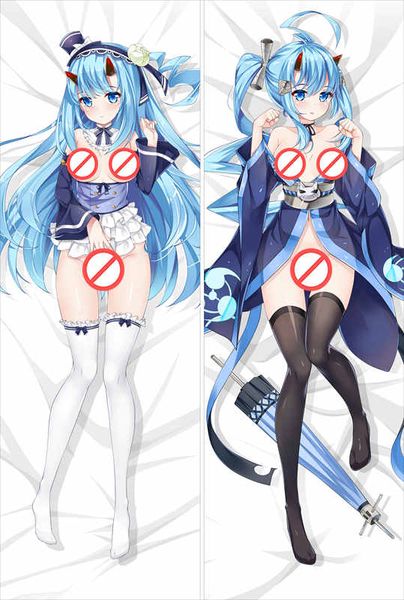 

bilan hangxian anime characters girl st. louis & vampire azur lane body pillowcase pillow cover ikazuchi & inazuma dakimakura