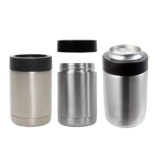 

12oz can cooler koozie cup tainle teel tumbler beverage holder double wall in ulation car beer mug bh291