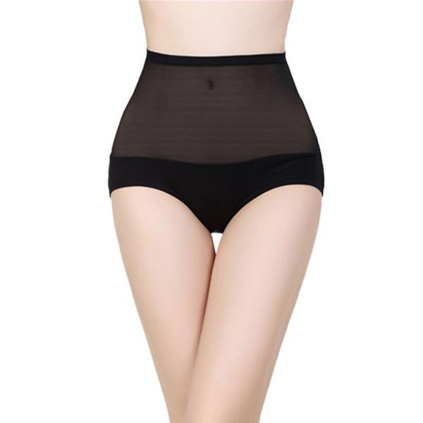 

women high waist briefs body shaping panties seamless bamboo fibre gauze trigonometric panties slim sharper underwear, Black;pink