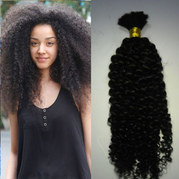 Cheap Brazilian Braiding Hair Human Curly Hair For Braiding 100g