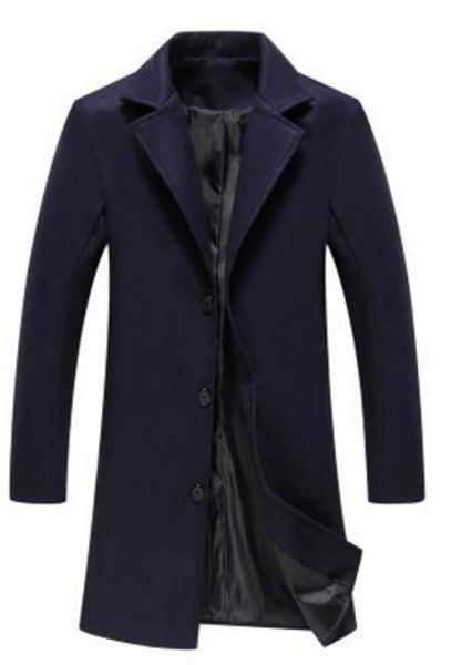 

mens trench coats designer jackets windbreaker 2018 mens designer winter coats clothes plus size clothing for men solid color overcoats x474, Tan;black