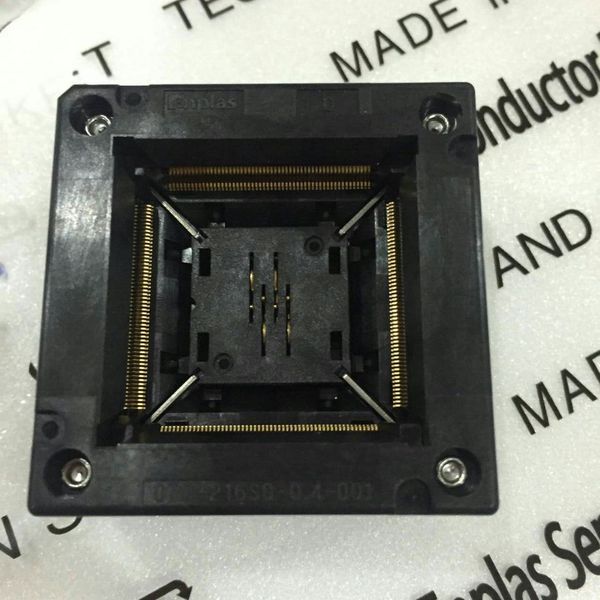 

otq-216sg-0.4-001 enplas ic test and burn in socket qfp216p 0.4mm pitch