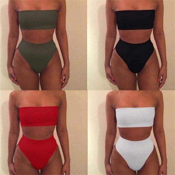 

пляж купальники высокой талией из двух частей костюмы женщина купальник леди бикини femme боди плавание сиськи топ трубки купания 6wj v