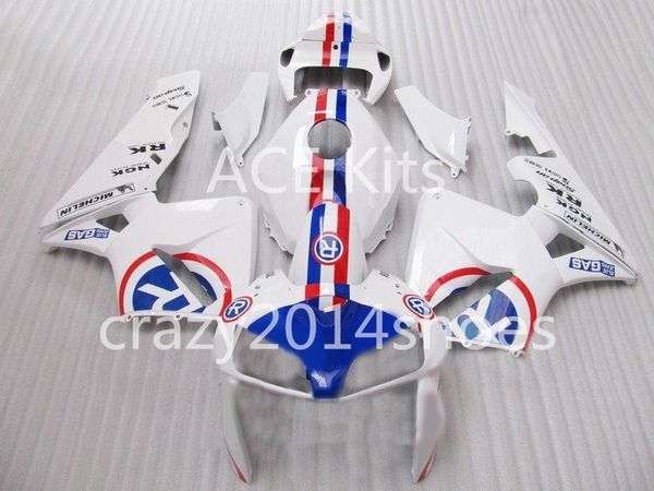 

motorcycle fairing kit for honda cbr600rr 05 06 cbr 600rr f5 2005 2006 cbr600 abs blue white fairings set+3gifts ss15