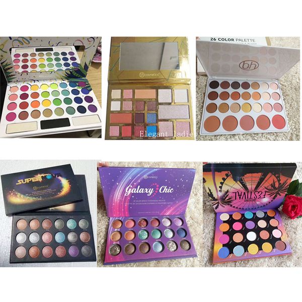 

Makeup uper perfect beautiful eye hadow palette five tyle 18 color glitter eye hadow palette hipping