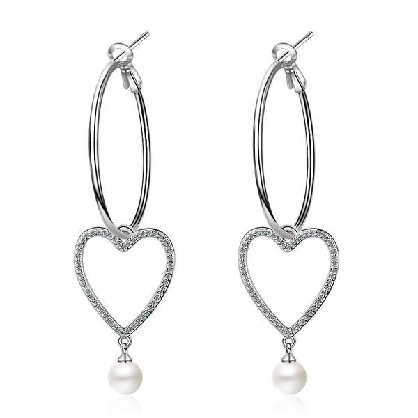 

eh268 popular party jewelry fashion jewelry lady girl u style hook retro pretty women earring jewelry, Silver