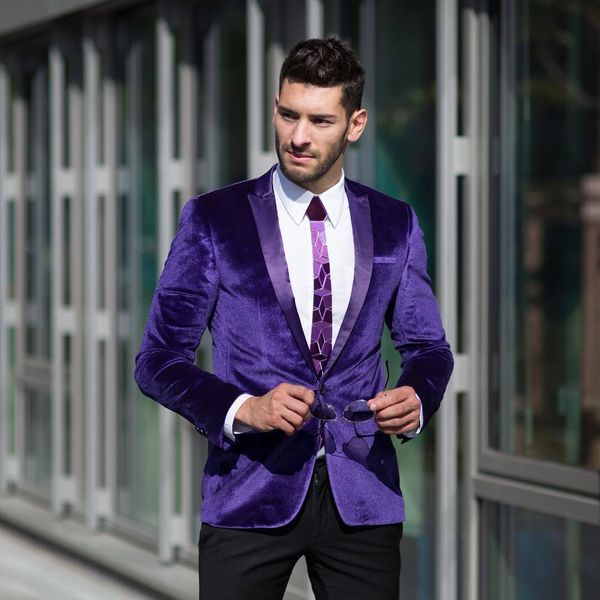 Vendita calda blu scuro Groomsmen picco risvolto un bottone (giacca + pantaloni + cravatta) smoking dello sposo groomsmen vestito da uomo migliore uomo abiti da sposa sposo