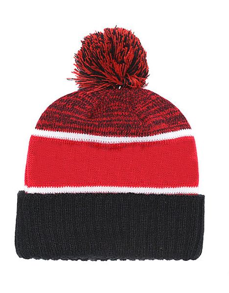 

2018 new detroit ice hockey beanie winter wool hat