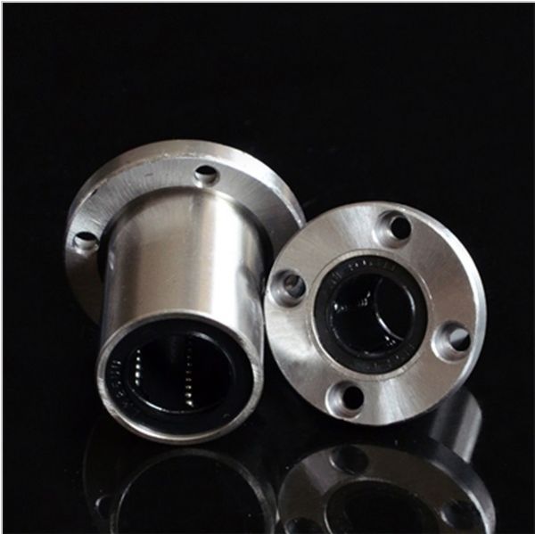 

lmf12uu lmf12 12mm round flange linear ball bearing bushing for 12mm linear shaft guide rail rod round shaft cnc parts