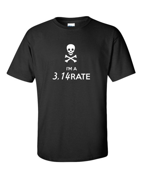 Mens Boys Short Sleeve TShirt Skull Keep Calm Im A Pirate Printed Casual Tee Lot