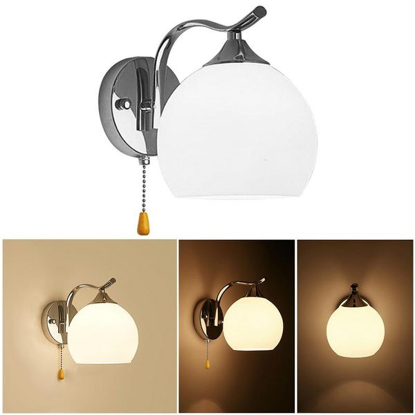 Modern Style Pull Wire Switch Scones Led Wall Light Cord Switch Bedroom Wall Lamp Bedside Lamp Stair Living Room Aisle Wandlamp Nz 2019 From
