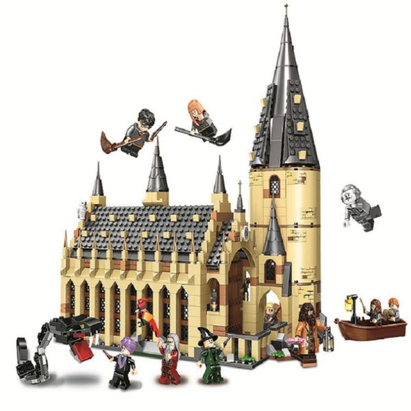 Harry Potter blocos de construção Mundo Hogwarts Great Hall Novo 2019 Presente De Natal
