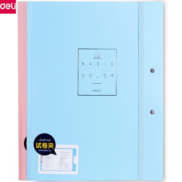 

deli 1pc student paper clip correction school stationery for exam paper document organizer school office supplies