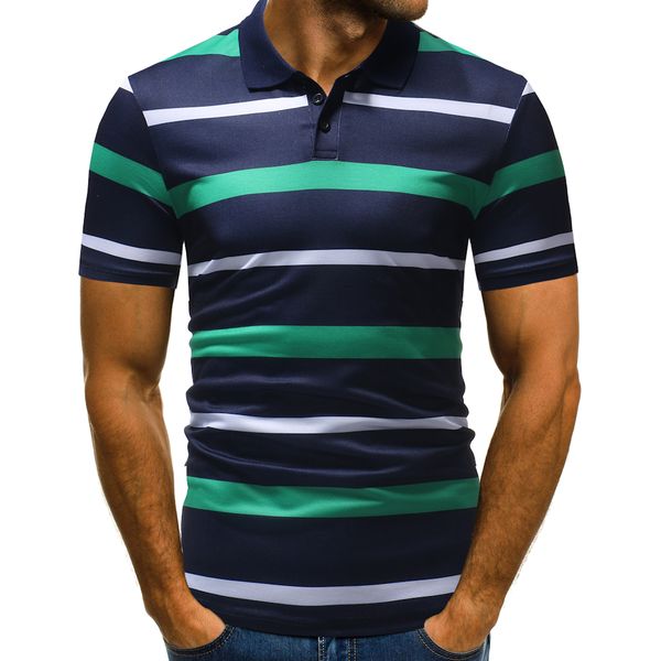 

new arrival 2018 brand clothing men shirt men business & casual stripe male shirt short sleeve breathable, White;black