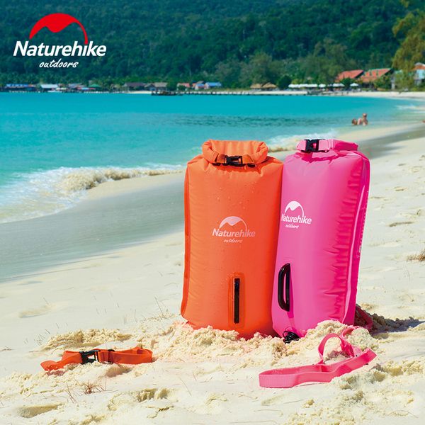

28l three-layer inflatable waterproof bag swimming storage bag double balloon drifting bags nh17s001-g