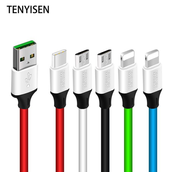 

Творческий цветной кабель для передачи данных для Apple Android Type-C Huawei p9 Fast charge data cable