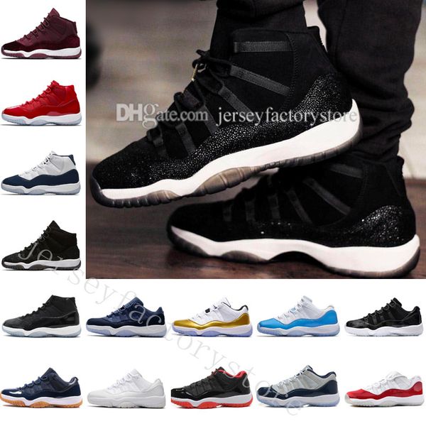 

wholesale low 11 gym red midnight navy man and woman basketball shoes 11s varsity red sports sneakers shoes us 5.5-13 eur 36-47 quality