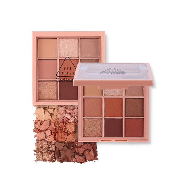 

9 colors eyeshadow palette beauty makeup shimmer matte gift eye shadow cosmetic